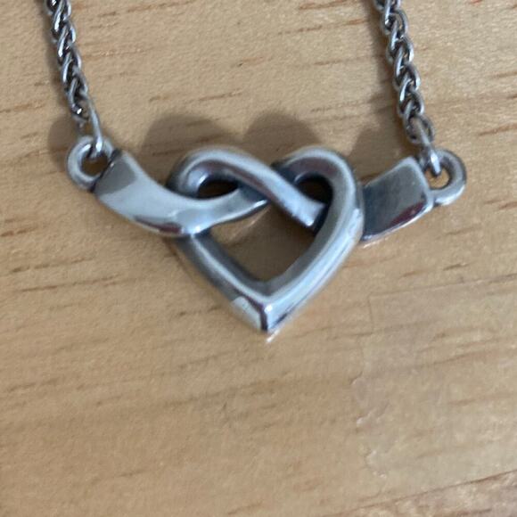 JAMES AVERY, 925 HEART KNOT NECKLACE WITH PENDANT - Picture 3 of 6